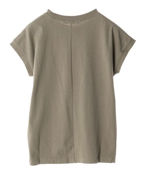 AMERICAN HOLIC（アメリカンホリック）の「ベーシックノースリーブカットプルオーバー（Tシャツ/カットソー・レディース・ブラック/カーキ/ホワイト系その他/グレー系その他2/グレー系その他・M/L）」の17枚目の写真