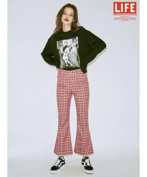 jouetie（ジュエティ）の「LIFE フォト ロンT（Tシャツ/カットソー・レディース・ライトブルー/ブラック/オフホワイト・MEDIUM）」の12枚目の写真