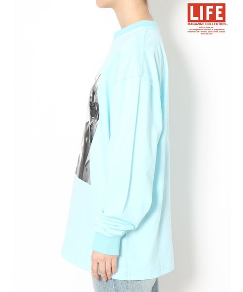 jouetie（ジュエティ）の「LIFE フォト ロンT（Tシャツ/カットソー・レディース・ライトブルー/ブラック/オフホワイト・MEDIUM）」の20枚目の写真