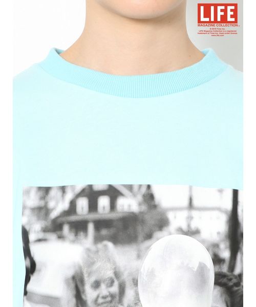 jouetie（ジュエティ）の「LIFE フォト ロンT（Tシャツ/カットソー・レディース・ライトブルー/ブラック/オフホワイト・MEDIUM）」の22枚目の写真