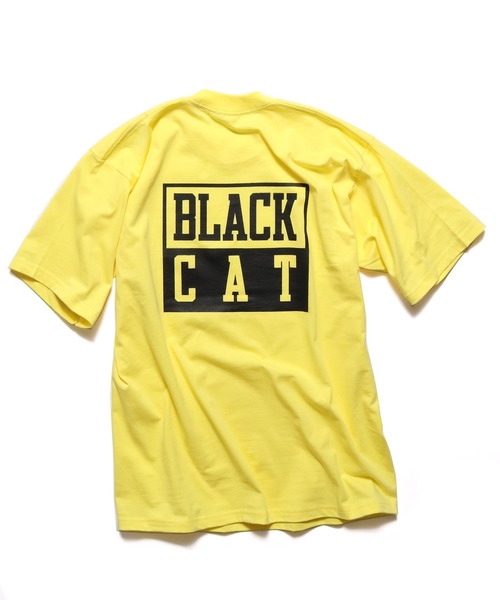 AlexanderLeeChang(アレキサンダーリーチャン)の「AlexanderLeeChang/アレキサンダーリーチャン BLACK CAT T(Tシャツ/カットソー・メンズ・イエロー/ブラック/ホワイト・2/3)」の2枚目の写真