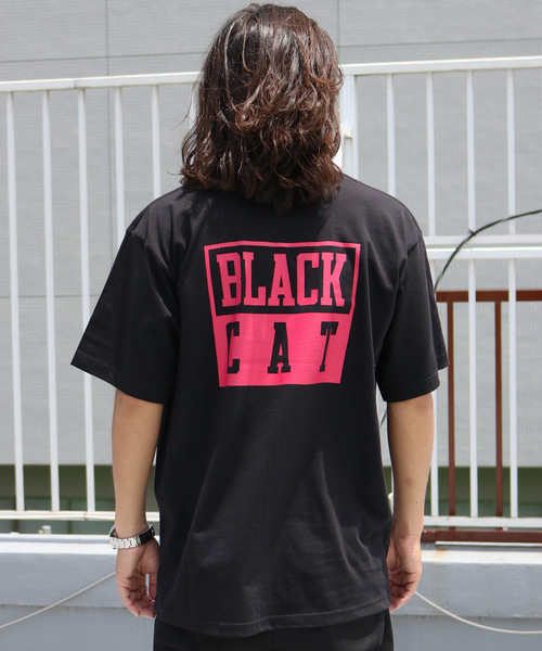 AlexanderLeeChang(アレキサンダーリーチャン)の「AlexanderLeeChang/アレキサンダーリーチャン BLACK CAT T(Tシャツ/カットソー・メンズ・イエロー/ブラック/ホワイト・2/3)」の5枚目の写真