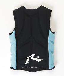 RUSTY - 【新品】ラスティ メンズ フローティングベスト グリーン L RUSTY メンズ フローティングベスト ラスティ ライフジャケット