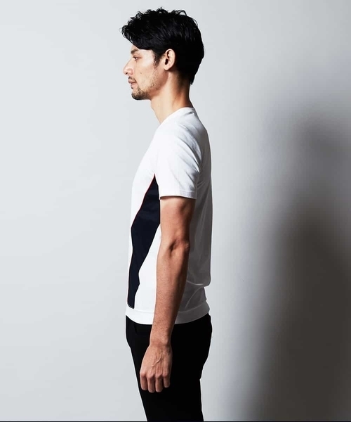 MICHEL KLEIN HOMME (ミッシェルクランオム)の「カットソー(Shield WIN)(Tシャツ/カットソー・メンズ・ブラック/ホワイト・44/46/48/51/52)」の7枚目の写真