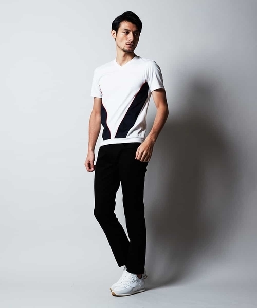 MICHEL KLEIN HOMME (ミッシェルクランオム)の「カットソー(Shield WIN)(Tシャツ/カットソー・メンズ・ブラック/ホワイト・44/46/48/51/52)」の13枚目の写真