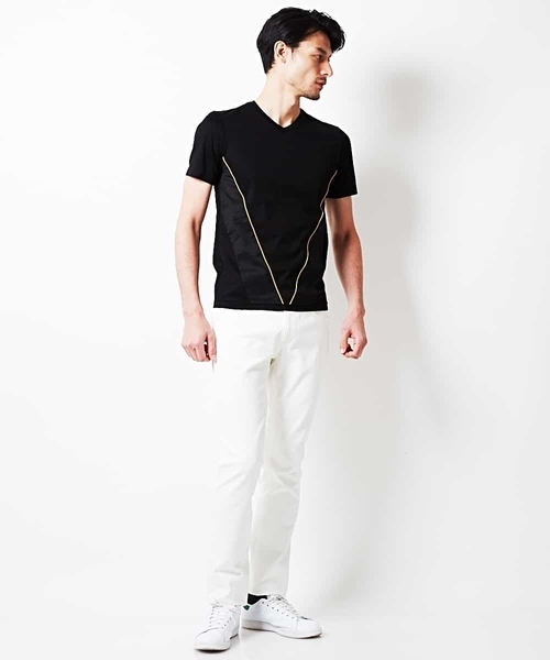 MICHEL KLEIN HOMME (ミッシェルクランオム)の「カットソー(Shield WIN)(Tシャツ/カットソー・メンズ・ブラック/ホワイト・44/46/48/51/52)」の17枚目の写真