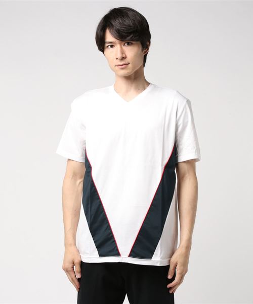 MICHEL KLEIN HOMME (ミッシェルクランオム)の「カットソー(Shield WIN)(Tシャツ/カットソー・メンズ・ブラック/ホワイト・44/46/48/51/52)」の3枚目の写真
