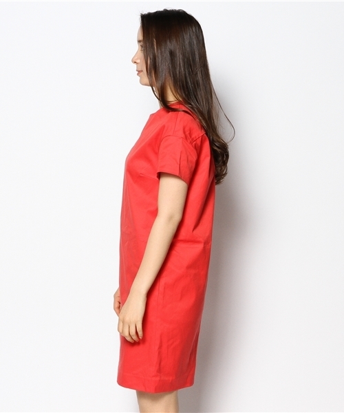 B:MING by BEAMS（ビーミングバイビームス）の「○ビーミング by ビームス / コットンツイルワンピース（ワンピース・レディース・レッド/ネイビー/オリーブ・MEDIUM/SMALL）」の12枚目の写真