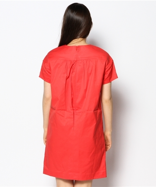 B:MING by BEAMS（ビーミングバイビームス）の「○ビーミング by ビームス / コットンツイルワンピース（ワンピース・レディース・レッド/ネイビー/オリーブ・MEDIUM/SMALL）」の11枚目の写真