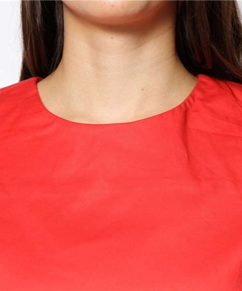 B:MING by BEAMS（ビーミングバイビームス）の「○ビーミング by ビームス / コットンツイルワンピース（ワンピース・レディース・レッド/ネイビー/オリーブ・MEDIUM/SMALL）」の9枚目の写真