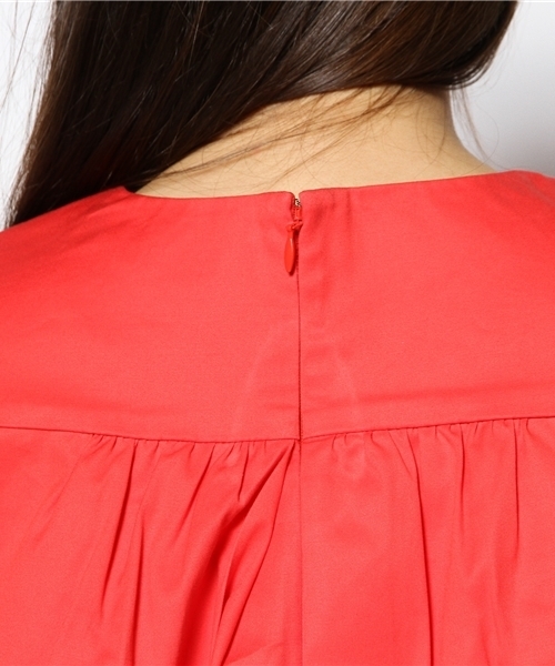 B:MING by BEAMS（ビーミングバイビームス）の「○ビーミング by ビームス / コットンツイルワンピース（ワンピース・レディース・レッド/ネイビー/オリーブ・MEDIUM/SMALL）」の8枚目の写真