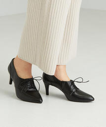 green label relaxing | ◆D ポインテッド レースアップ パンプス(7.5cmヒール)(パンプス)