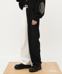 MYne（マイン）の「MYne マイン / 2-tone slacks pants ツートーンスラックスパンツ / G04PT142（スラックス）」