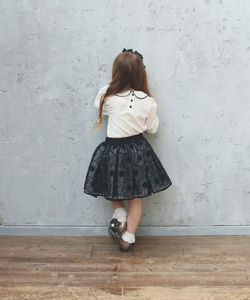 Rora（ローラ）の「モイナ ブラウス（シャツ/ブラウス・キッズ・ホワイト・110cm/100cm/130cm/140cm/90cm/120cm/150cm）」の7枚目の写真