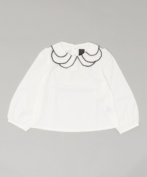 Rora（ローラ）の「モイナ ブラウス（シャツ/ブラウス・キッズ・ホワイト・110cm/100cm/130cm/140cm/90cm/120cm/150cm）」の9枚目の写真