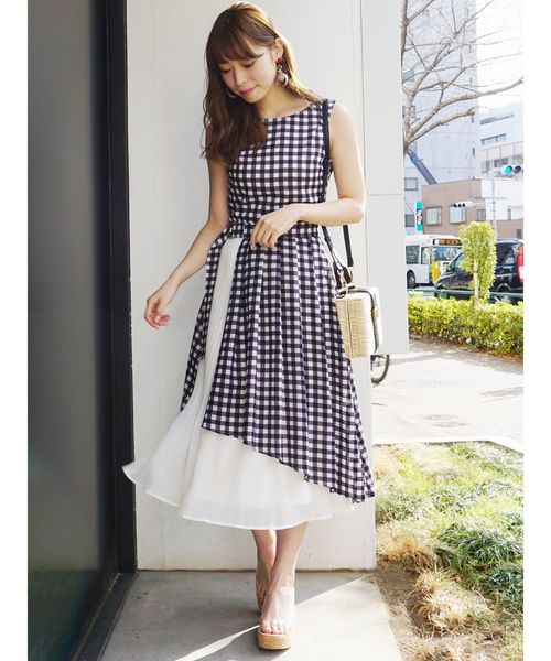 セール ブランド古着 ノースリーブワンピース ワンピース Mercuryduo マーキュリーデュオ のファッション通販 Zozoused