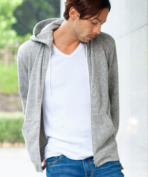 BEAUTY&YOUTH UNITED ARROWS | BY ∴ ブリッツ インレイ ジップ パーカー(パーカー)