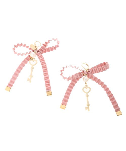 Honey Salon ハニーサロン の Heart Keyピアス ピアス 両耳用 Wear