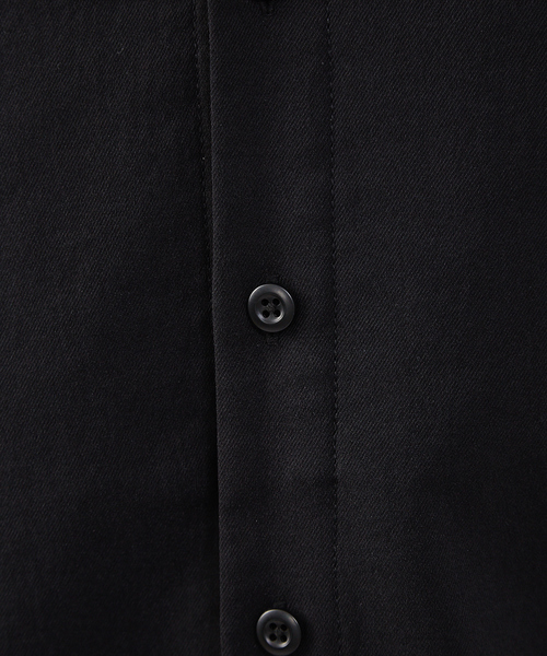 5351 POUR LES HOMMES(ゴーサンゴーイチプールオム)の「セットアップ対応リランチェツイルバックヨークシャツ(シャツ/ブラウス・メンズ・カーキ/ブラック・44/46/48)」の14枚目の写真