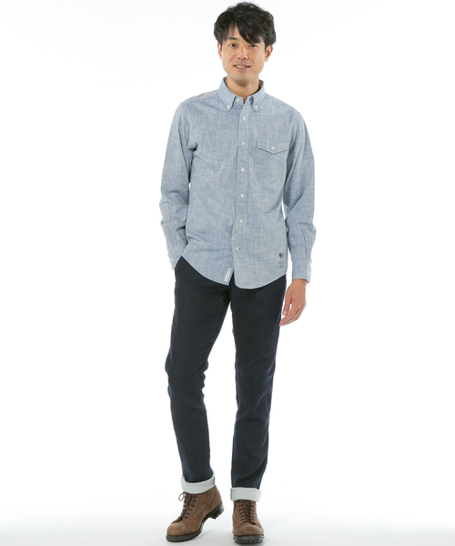 J.PRESS（ジェイプレス）の「セルビッチダンガリーハーフ