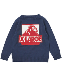 XLARGE KIDS | CREW NECK SWEATER(ニット/セーター)