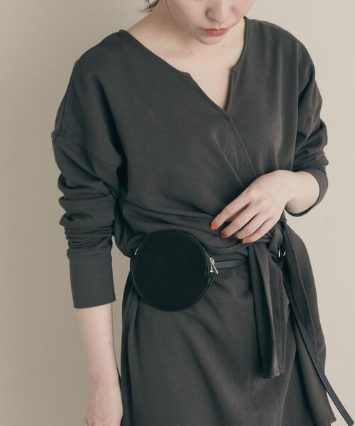 SMELLY（スメリー）の「マルポーチベルト（ベルト・レディース・ブラック/ベージュ・-）」の13枚目の写真