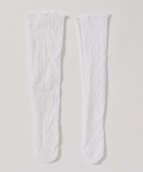Fun & Daily（ファンアンドデイリー）の「F&D : くしゅくしゅレースソックス（ソックス/靴下・レディース・ホワイト/ブラック・FREE）」の3枚目の写真