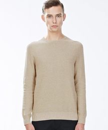 GIORDANO | [GIORDANO]クルーネックカラーニット(ニット/セーター)