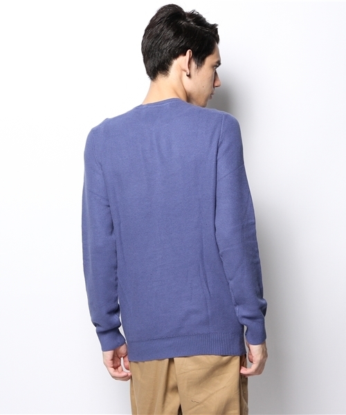 GIORDANO（ジョルダーノ）の「[GIORDANO]クルーネックカラーニット（ニット/セーター・メンズ・ブラック/グレー/ブルー/ダークブルー/オレンジ/ベージュ/レッド/ブラック系その他/チャコールグレー・MEDIUM/LARGE/X-LARGE）」の20枚目の写真