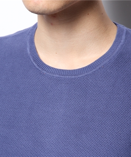 GIORDANO（ジョルダーノ）の「[GIORDANO]クルーネックカラーニット（ニット/セーター・メンズ・ブラック/グレー/ブルー/ダークブルー/オレンジ/ベージュ/レッド/ブラック系その他/チャコールグレー・MEDIUM/LARGE/X-LARGE）」の21枚目の写真