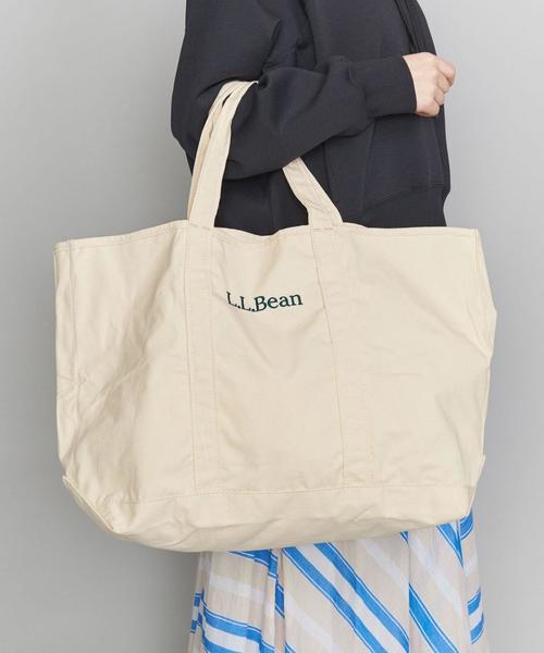L.L.Bean（エルエルビーン）の「＜L.L.BEAN＞GLOSSARY トートバッグ Ψ（トートバッグ・レディース・オフホワイト/グレー・FREE）」の12枚目の写真