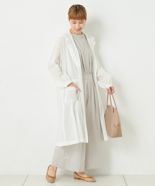 PUAL CE CIN(ピュアルセシン)の「綿麻ツイルサロペット(その他パンツ・レディース・ホワイト/ブラック/モカ/ライトベージュ・FREE)」の18枚目の写真