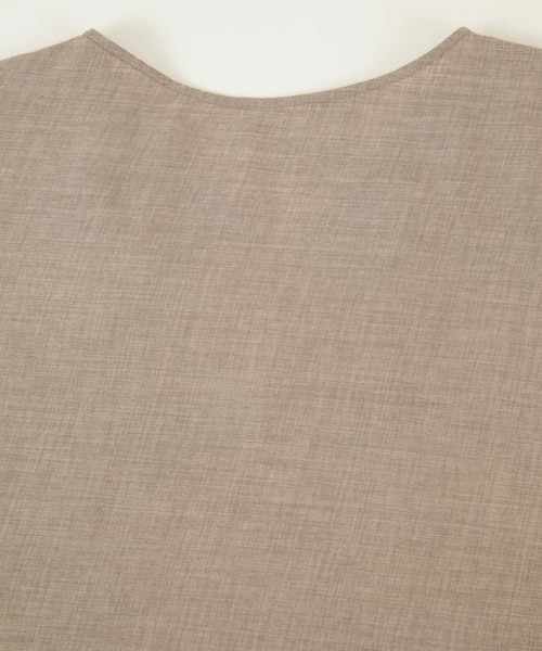 titivate（ティティベイト）の「前後2wayトップス＆タックスカートセットアップ（セットアップ・レディース・ライトベージュ/ブラウン/ブラック・S/M/L）」の14枚目の写真