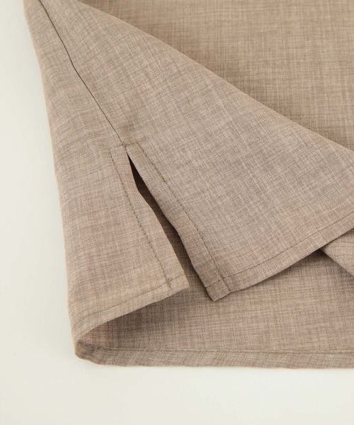 titivate（ティティベイト）の「前後2wayトップス＆タックスカートセットアップ（セットアップ・レディース・ライトベージュ/ブラウン/ブラック・S/M/L）」の15枚目の写真