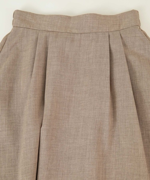 titivate（ティティベイト）の「前後2wayトップス＆タックスカートセットアップ（セットアップ・レディース・ライトベージュ/ブラウン/ブラック・S/M/L）」の17枚目の写真