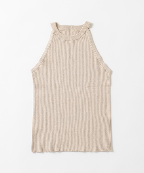 mystic(ミスティック)の「アメリカンスリーブニットキャミソール(キャミソール・レディース・ブラック/ブラウン/ベージュ・FREE)」の9枚目の写真