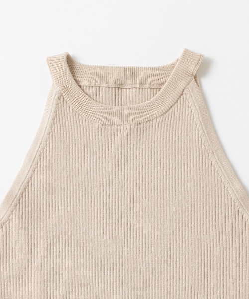 mystic(ミスティック)の「アメリカンスリーブニットキャミソール(キャミソール・レディース・ブラック/ブラウン/ベージュ・FREE)」の10枚目の写真