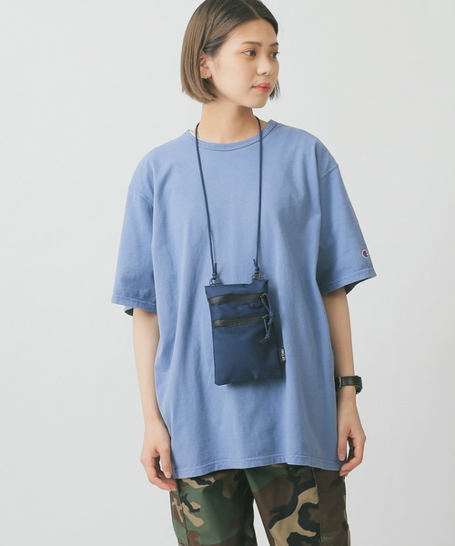 Champion(チャンピオン)の「Champion チャンピオン Garment Dyed クルーネックTシャツ S-CD100(Tシャツ/カットソー・メンズ・ライトグレー/ライトブルー/ブラック/サックスブルー/ピンク/ライトグリーン/ライトピンク/ホワイト/パープル/ネイビー・S/M/L/XL)」の20枚目の写真
