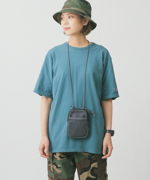 Champion(チャンピオン)の「Champion チャンピオン Garment Dyed クルーネックTシャツ S-CD100(Tシャツ/カットソー・メンズ・ライトグレー/ライトブルー/ブラック/サックスブルー/ピンク/ライトグリーン/ライトピンク/ホワイト/パープル/ネイビー・S/M/L/XL)」の16枚目の写真
