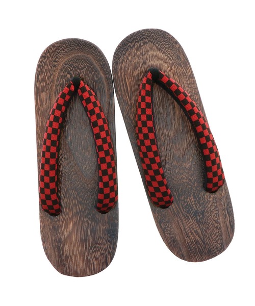 kimonomachi（キモノマチ）の「レディース 下駄 桐下駄 KIMONOMACHI オリジナル（和装小物・レディース・オフホワイト/ホワイト×ブラック/ブラック×ホワイト/ブラック系その他/グリーン系その他/イエロー系その他/ブラック×レッド/スモークピンク/ネイビー×ホワイト/ベージュ×ブラック・FREE/LL）」の17枚目の写真