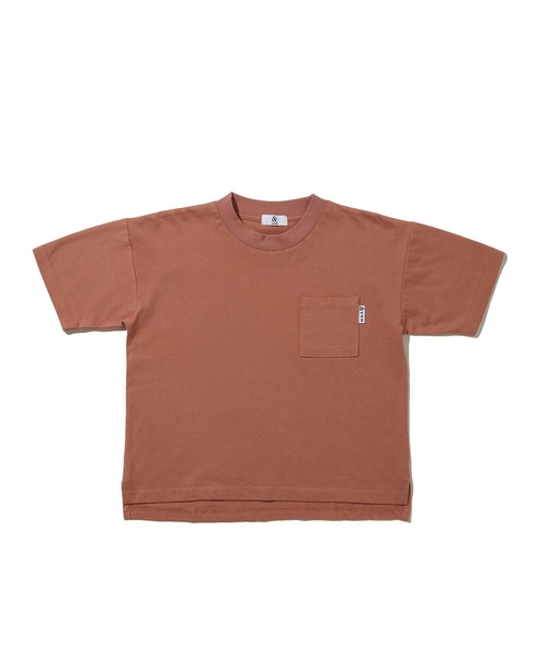 ＆yam（アンドヤム）の「ポケT（Tシャツ/カットソー・キッズ・ブルー/ミント/ピンク/チャコールグレー/ベージュ/ブラック/パープル/ホワイト/クリーム/ベージュ系その他・90/110/130/120/150/140/100/160）」の19枚目の写真