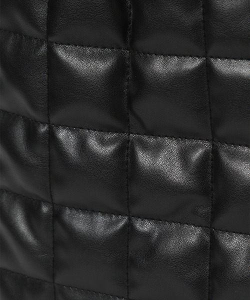 LOWRYS FARM(ローリーズファーム)の「キルティングキンチャクBAG 891345(ショルダーバッグ・レディース・ブラック/アイボリー・FREE)」の9枚目の写真