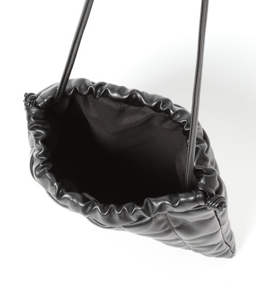 ローリーズファーム　キルティング　バッグ　ポーチ　チャーム　ブラック　3点セット ローリーズファーム キルティング バッグ ポーチ チャーム