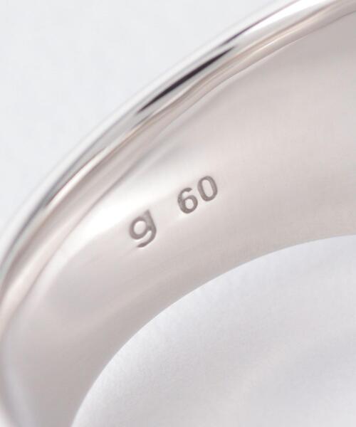 TOM WOOD（トムウッド）の「＜TOM WOOD（トムウッド）＞ BLUEHAWK EYE C MEN/リング □□ ¨（リング・メンズ・ネイビー・60/58）」の6枚目の写真