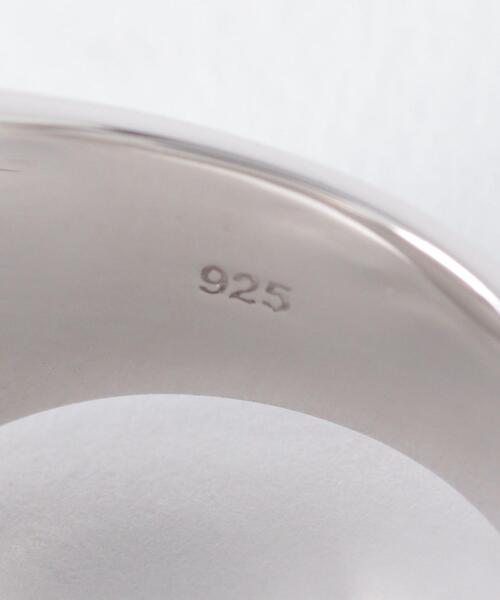 TOM WOOD（トムウッド）の「＜TOM WOOD（トムウッド）＞ BLUEHAWK EYE C MEN/リング □□ ¨（リング・メンズ・ネイビー・60/58）」の7枚目の写真