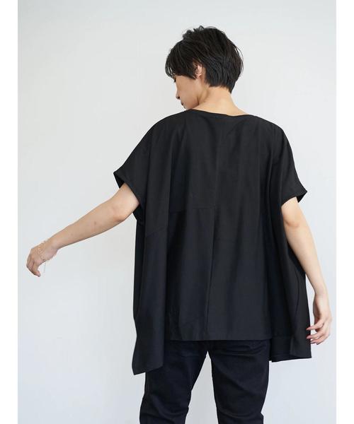 セール】アシンメトリーカットチュニック ＊（Tシャツ/カットソー