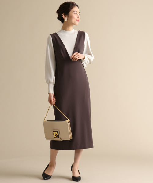 Tiara(ティアラ)の「ステファニージャンスカ(サロペット/オーバーオール・レディース・チャコールグレー/ブラック・S/M)」の8枚目の写真