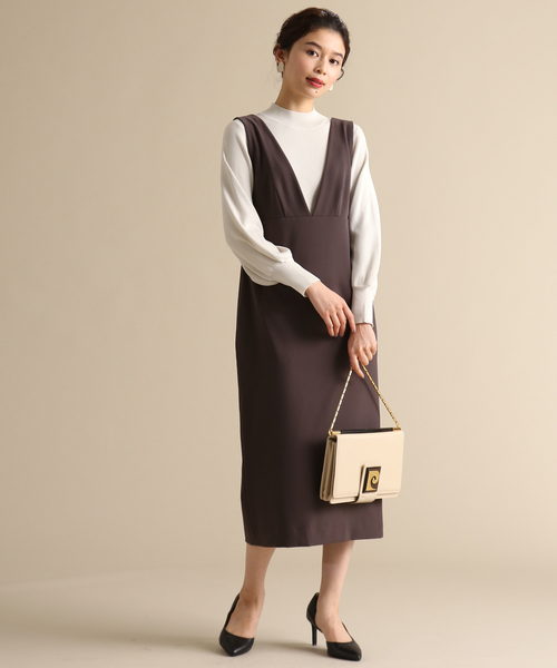 Tiara(ティアラ)の「ステファニージャンスカ(サロペット/オーバーオール・レディース・チャコールグレー/ブラック・S/M)」の9枚目の写真