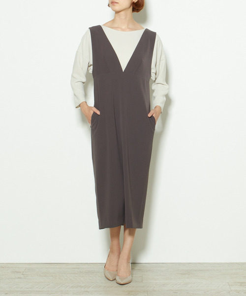 Tiara(ティアラ)の「ステファニージャンスカ(サロペット/オーバーオール・レディース・チャコールグレー/ブラック・S/M)」の18枚目の写真