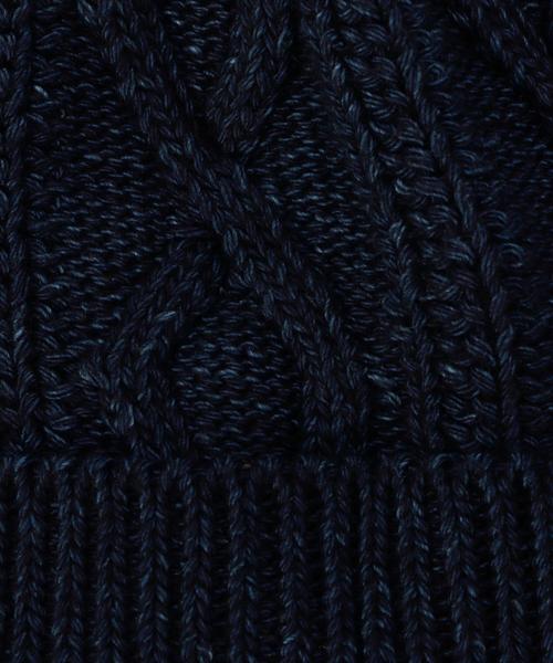 green label relaxing(グリーンレーベルリラクシング)の「ANONYMOUSISM CBLINDIGO W(ニットキャップ/ビーニー・メンズ・ネイビー・フリー)」の5枚目の写真